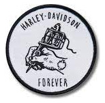 Patch Harley Forever Iron-on Nv Harley Davidson 97653-21vx