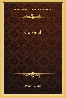 Libro Coronal - Claudel, Paul