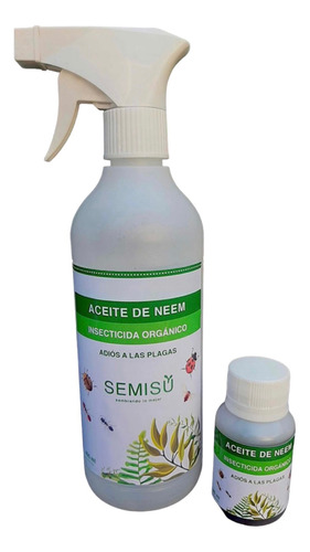 Aceite De Neem - Insecticida Ecológico- Plantas Línea Jardín