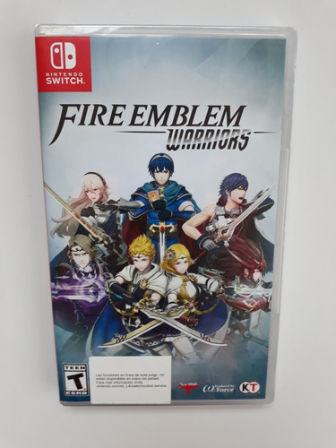 Fire Emblem Warriors Juego Nintendo Switch Nuevo Y Sellado