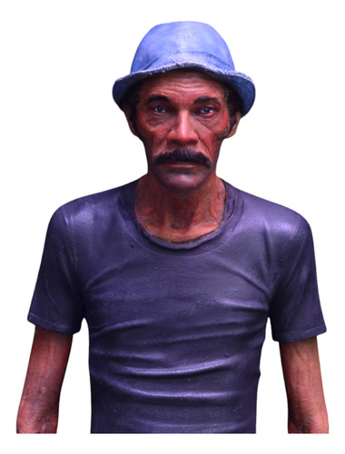 Don Ramón, En Resina Y Pintado A Mano. El Chavo Del Ocho