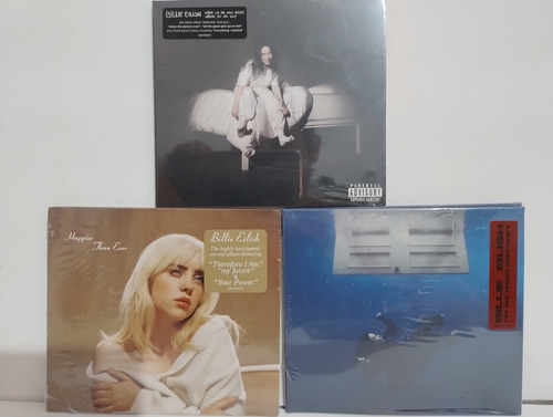 Cd Billie Eilish When Asleep Happier Hit Hard Importado