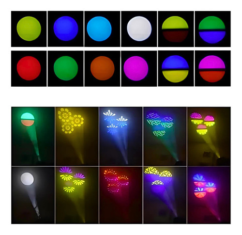 Kit 4 Moving Spot Led 85w Dmx Prisma Novo A Pronta Entrega