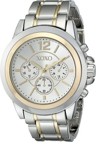 Reloj Xoxo Para Damas Casual Cromo/gold  Xo5586