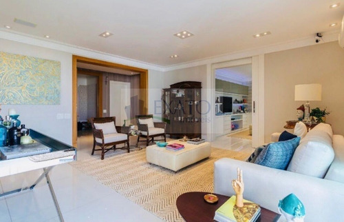 Imagem 11 de 15 de Excelente Apartamento Com 350m² Útil, 4 Suítes E 3 Vagas, No Condomínio Chácara Santa Helena. - Em51152