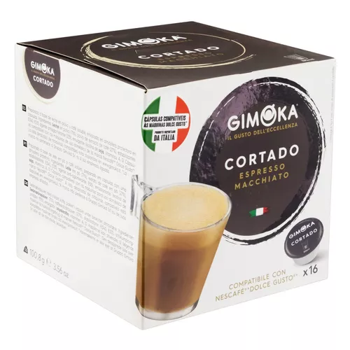 Cápsulas dolce gusto cortado 16 unidades •