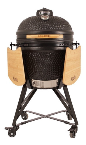 Parrilla Kamado Grande Kadu 27 Negro Mate Bbq Grill