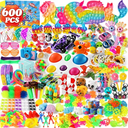 52 piezas de recuerdos de fiesta para niños de 4 a 8 años, juguetes de  regalo de cumpleaños, bolsas de regalo, premios de carnaval, regalos para  aula