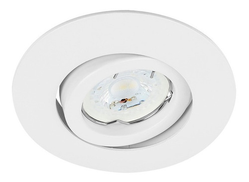 Imagen 3 de 6 de Lampara Empotrable Techo Dirigible Mr16 Blanco Gu5.3 Yd-360/