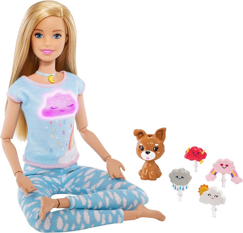 Barbie Articulada Medita Conmigo  Original Mattel 