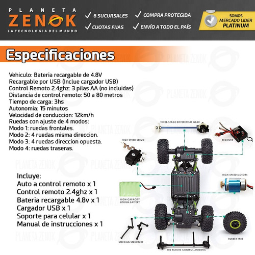 auto control remoto lider