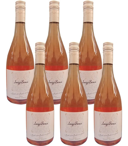 Luigi Bosca Rose Caja X6 Unidades Vino Rosado De Pinot Noir