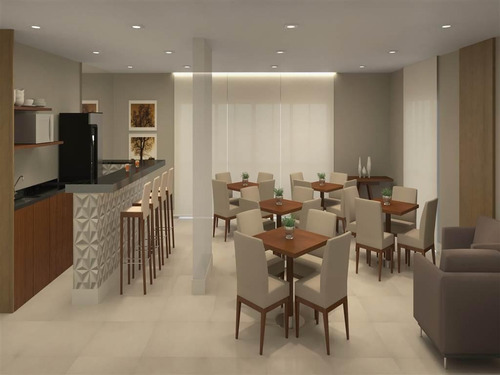 Imagem 7 de 30 de Apartamento Em Campo Da Aviação, Praia Grande/sp De 57m² 1 Quartos À Venda Por R$ 368.415,70 - Ap1781414-s