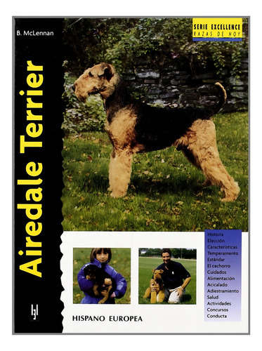 Airedale Terrier, De B. Mclennan. Editorial Hispanoeuropea En Español