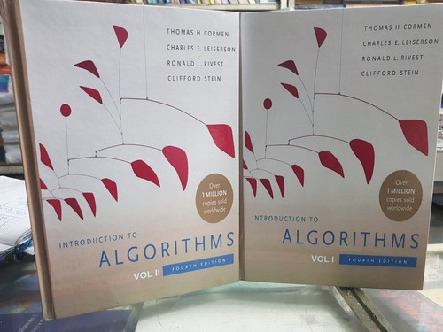 Libro Algorithms 4ta Edition Thomas Cormen