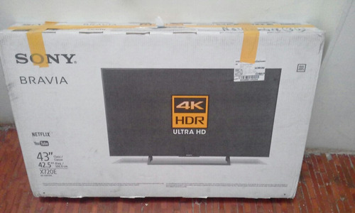 Imagen 2 de 3 de Tv Sony Bravia 43 Pulgadas 4k Smart