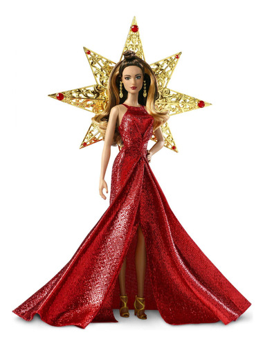 Muñeca Barbie Día De Las Fiestas Teresa 2017, Con Estrella