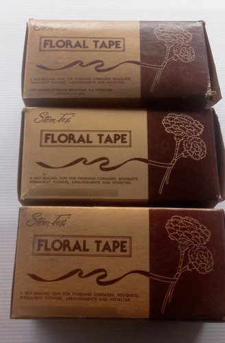 Floral Tape, 13 Mm, Colores Surtidor