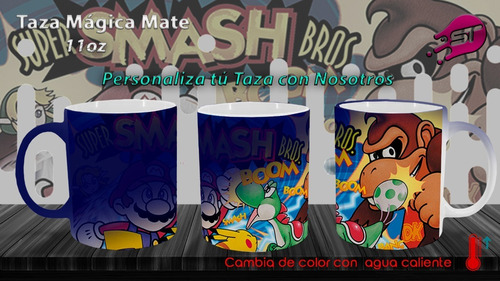 Taza Mágica Super Smash Bros Boom Super-002c