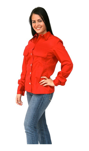 Camisa Modelo Columbia Empresas Damas Uniformes