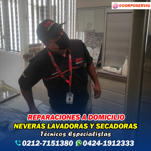 Técnico Cocina Industrial Lavadora Horno Reparación Nevera