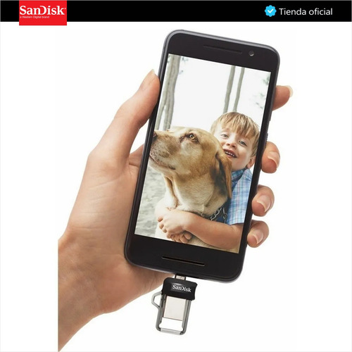 Sandisk Ultra Dual M3.0, Memoria Flash Usb / Otg De 32gb