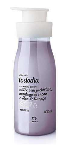 Crema Corporal Algodon Natura 400ml.