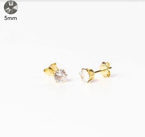 Imagem 3 de 6 de Brincos Argola + Ponto Luz Banhados Ouro Garantia+cx.veludo