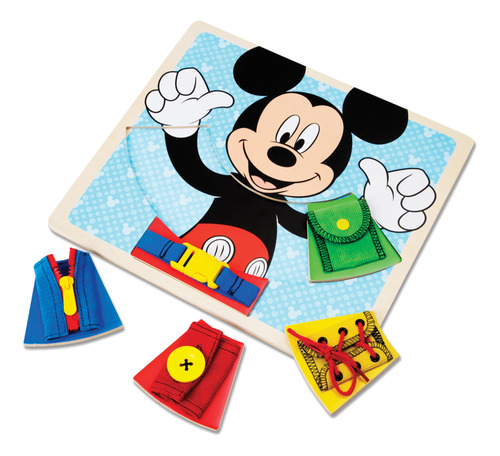 Melissa & Doug Mickey Mouse - Tabla De Aprender Habilidades.