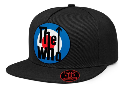 Gorra Plana Snapback The Who Banda De Rock 002