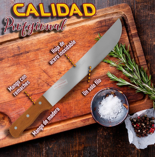 Imagen 3 de 8 de Machete Tipo Rambo Cuchillo 12 PuLG Profesional Acero C509