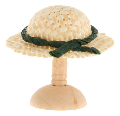 Miniatura 1:12 Casa De Muñecas Sombrero De Muñeca Con