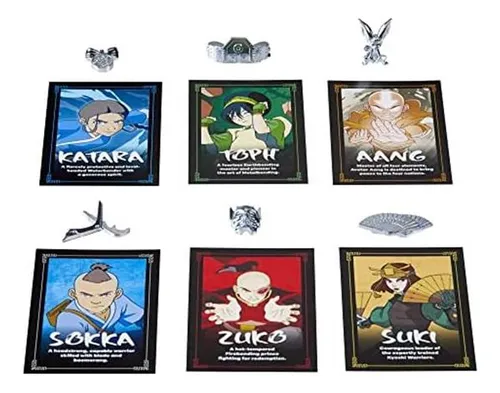 Monopoly: Avatar: Nickelodeon The Last Airbender Edition En