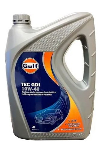 Aceite Gulf Tec Plus 10w40 Semisintético 4lt - Zona Norte