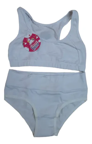 comprar Conjunto Deportivo Liso Culote Y Top Nena Algodon Kiero 5500