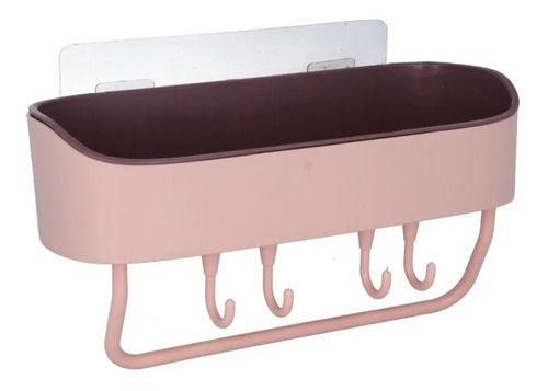 Imagen 3 de 4 de Estante Organizador Pared Cocina Baño 4 Colores Organizador