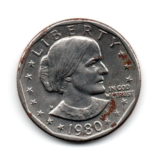 Estados Unidos Usa Moneda 1 Dollar Año 1980 D Km207 Anthony