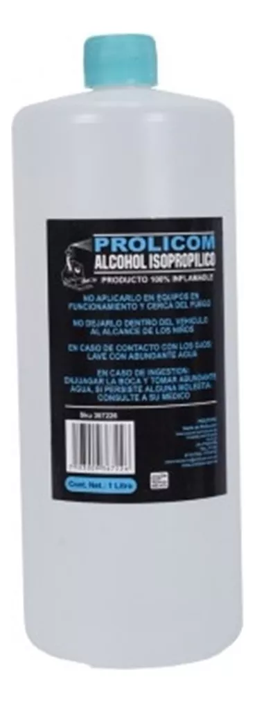 Primera imagen para búsqueda de alcohol isopropilico