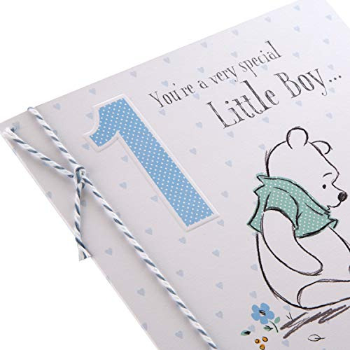 Tarjeta De Cumpleaños Número 1 Niñito De Winnie The ...