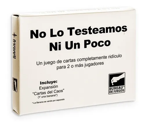No Lo Testeamos Ni Un Poco -juego De Mesa - Bureau De Juegos
