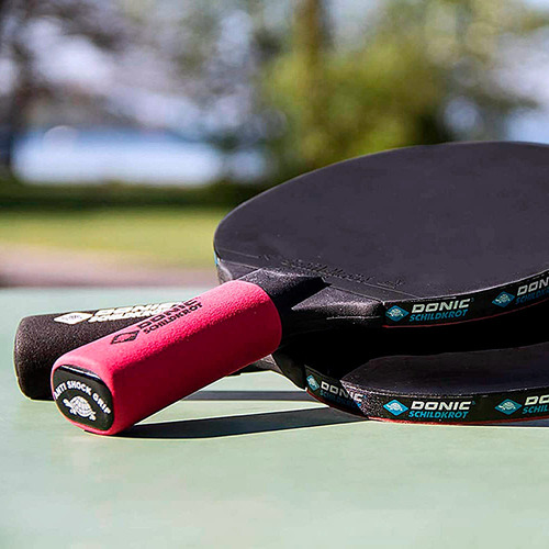 Paleta Ping Pong Donic Sensation Line 500 Negro Fl (cóncavo)