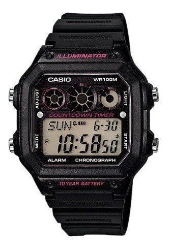 Relógio Casio Ae-1300wh + Garantia De 1 Ano + Nf