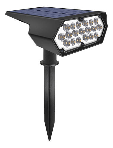 Lámpara De Pared Solar Landscape Spotlights De 19 Led