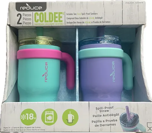comprar Termo Reduce 2 Pack De 414 Ml Color Azul-morado