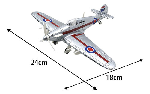 Kits De Construcción 1:48, Modelo De Avión, Regalo Plata