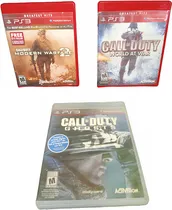 Comprar Call Of Duty Modern Warfare 2 + World At War + Ghosts Ps3