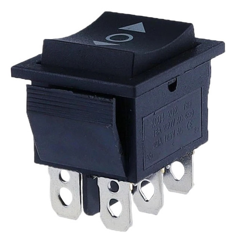 Czke 2pcs Kcd4 Rocker Switch On-off 2 Position 4 Pins / 6