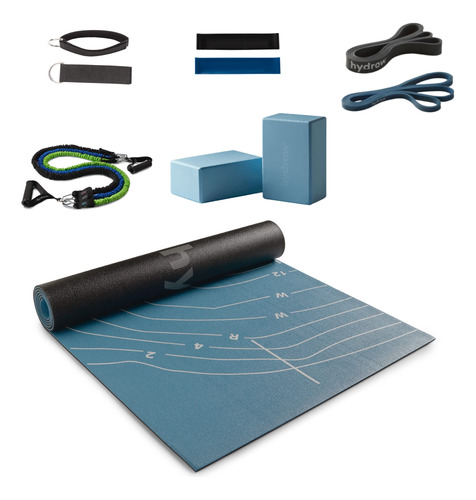 Hydrow Kit De Entrenamiento On The Mat - Incluye Tapete De E