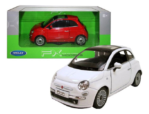 Auto Welly Nex 1:24 -2007 Fiat 500 - Original