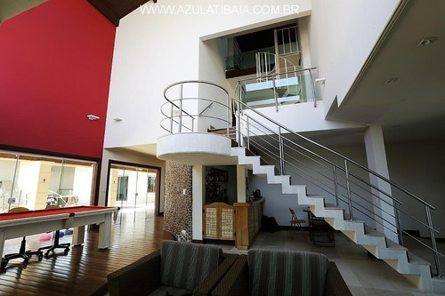 Imagem 6 de 22 de Casa Em Condomínio Atibaia, Parque Das Garças Portaria, Rondas, Área De Lazer...3 Suites - Ca00925 - 68142780